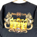 Vintage Bruce Lee Delta TShirt XL Black Double Sided The Dragon 1990s Graphic Tee – Soft Feel · Perfect For Daily Wear