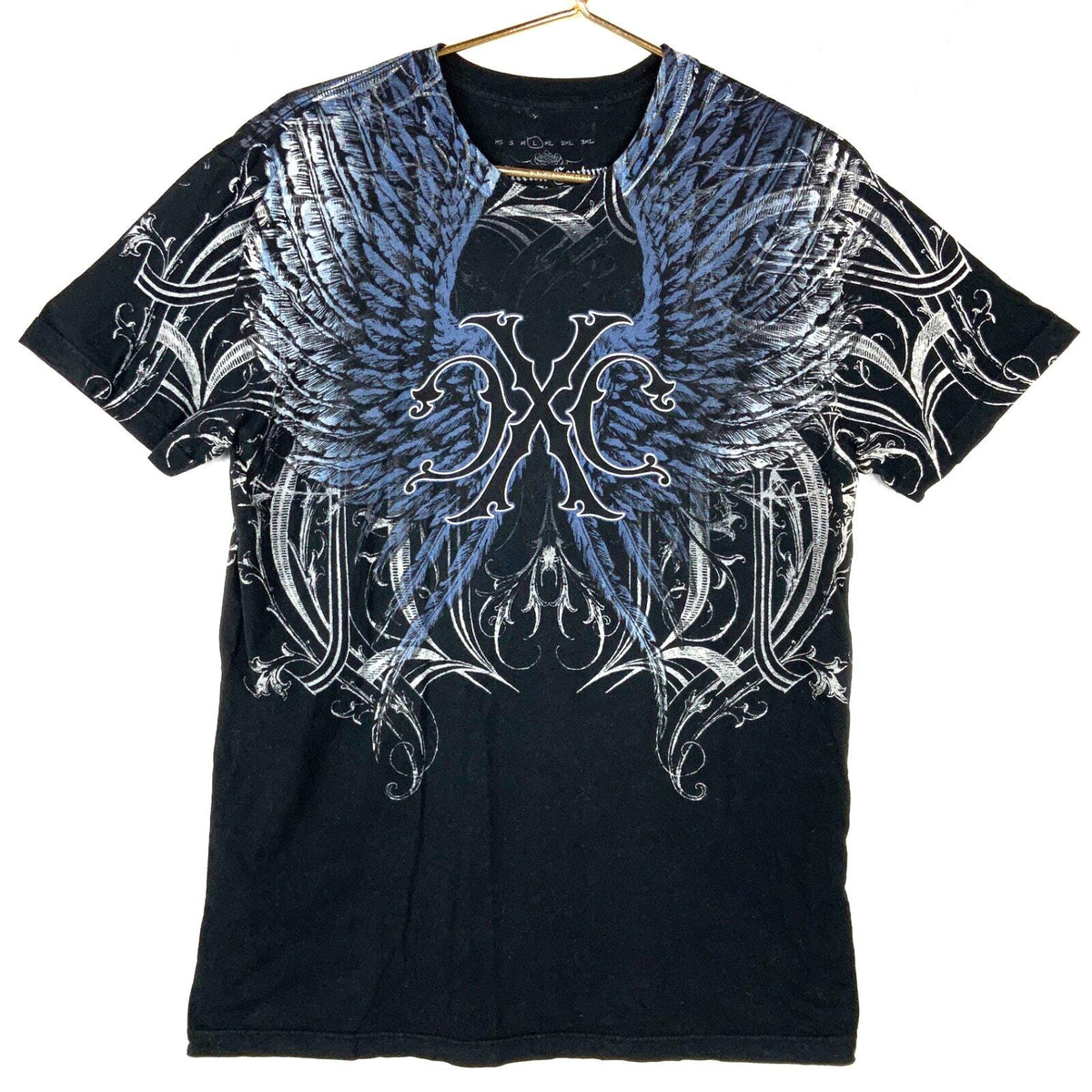 Y2K Xtreme Couture TShirt Large Black All Over Print Made In Usa Grunge Mma Graphic Tee – Fan Favorite · Perfect For Daily Wear