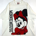 Vintage Minnie Mouse Disney TShirt 2XL White Double Sided Made Usa Cartoon 90s Graphic Tee – Everyday Comfort · Perfect For Daily Wear