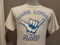 Vintage 80s Hang Loosde Maui Hawaii Shaka Surfer Tshirt L Graphic Tee – Bold Style · Perfect For Daily Wear