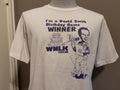 Vintage 90s WNLK 1350 AM Radio Station David Smith Game Winner Tshirt L Graphic Tee – Fan Favorite · Top Pick For Any Outfit
