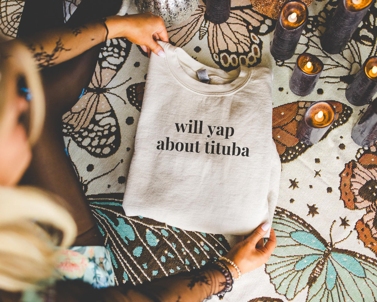 Tituba Salem Witch Trials History Sweatshirt History Buff Who Loves Spooky History Massachusetts History Crewneck Women39s Witchy History Sweatshirt – Bold Style · Trending Graphic Apparel