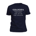 Grandpa TShirt New Grandpa Shirt The Man The Myth The Legend Grandpa Birthday Gift Cool Grandfather Gift Grandpa to be shirt OS44 Graphic Tee – Soft Feel · Must-Have Style