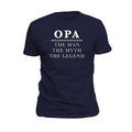 Opa TShirt The Man The Myth The Legend Birthday gift for Opa Grandpa to be Tshirt Cool Grandfather Gift Grandpa Tshirt Grandpa OS6000 Graphic Tee – Aesthetic Look · Must-Have Style
