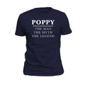 Grandparent gift Gift for Grandpa Grandfather gift Personalized Gifts for Dad Poppy Shirt The Man The Myth Birthday Gift OS6026 Graphic Tee – Soft Feel · Must-Have Style
