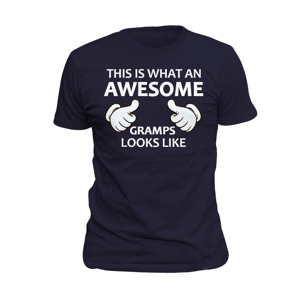 Gift for New Grandpa Gift Awesome Gramps Shirt This is What an Awesome Gramps Looks Like Gift for gramps tshirt Grandpa Birthday OS342 Graphic Tee – Warm & Stylish · Trending Graphic Apparel