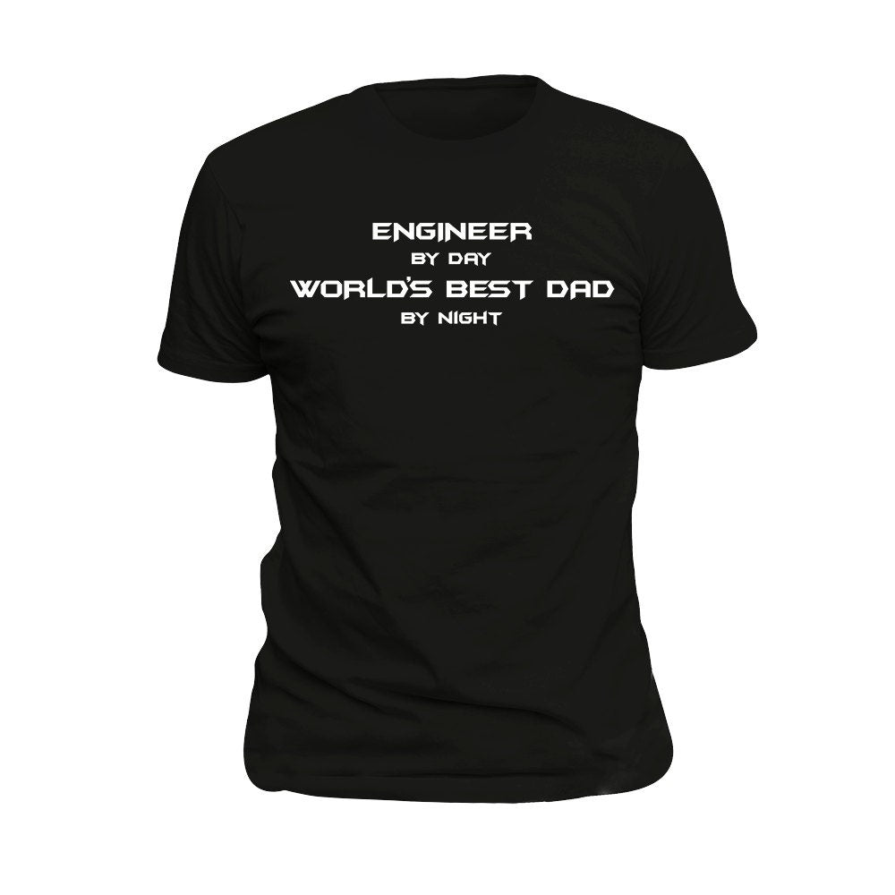 Husband Gift Boyfriend Gift Dad Birthday gift Engineering Shirt Funny Engineer Shirt Engineer By Day Geek Shirt for Dad Shirt OS318 Graphic Tee – Feel-Good Design · Great Gift For Fans