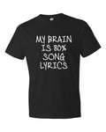 Gift for Music Lover Lyrics Shirt Music Shirt Guitar Player Gift Guitar TShirt Rock Star Bass Player Music Tshirts OS221 Graphic Tee – Premium Graphic · Top Pick For Any Outfit
