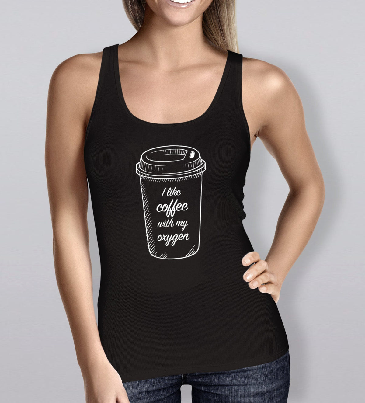 mom gift mother gift Mom shirt Wife Gift Girlfriend Gift Coffee Shirt I Like Coffee With Oxygen Coffee Lover Gift for Coffee Addict OS231 Graphic Tee – Cozy Vibes · High-Quality Print