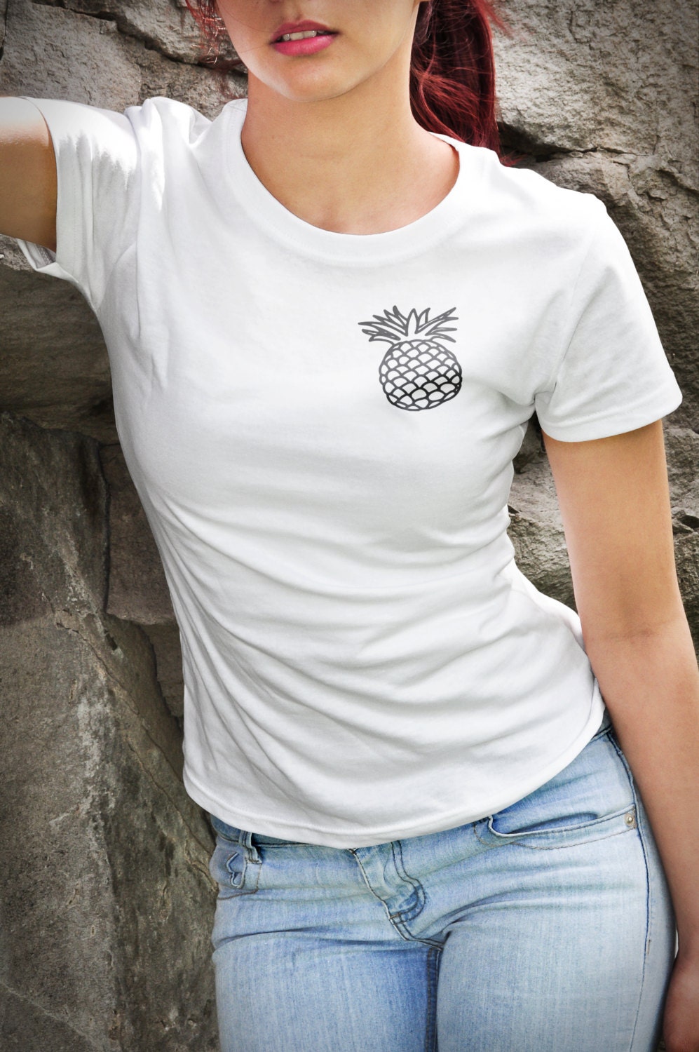 birthday gifts for her pineapple pocket shirt pineapple shirt womens graphic shirt for teens gift for girls gift for wife gift for OS229 Graphic Tee – Cozy Vibes · Perfect For Daily Wear