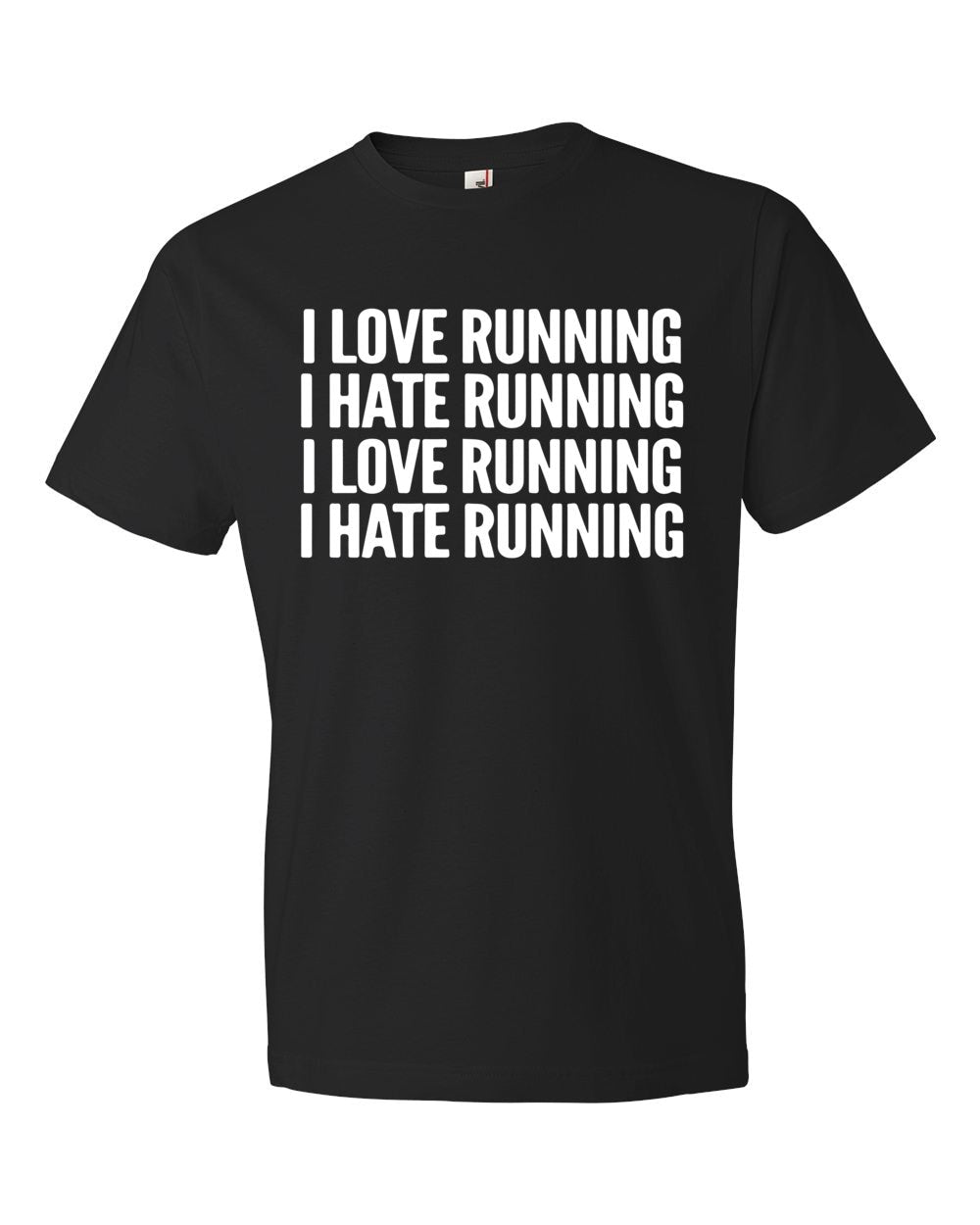 I Love Running Shirt I Hate Running Shirt Running TShirt Runner Shirt Cardio Shirt Fitness Shirt Funny Gym Shirt Workout Shirt OS242 Graphic Tee – Soft Feel · Must-Have Style