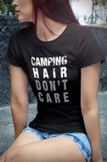 camping hair don39t care tee camp shirt funny camping shirt camping hair shirt camper shirt graphic tshirt funny outdoor shirt OS208 Graphic Tee – Bold Style · Trending Graphic Apparel